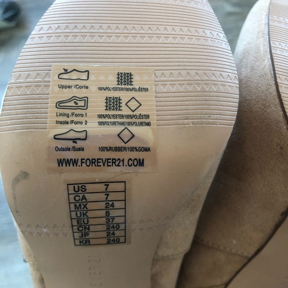 Forever 21 Suede Bootie - Picture 3 of 6